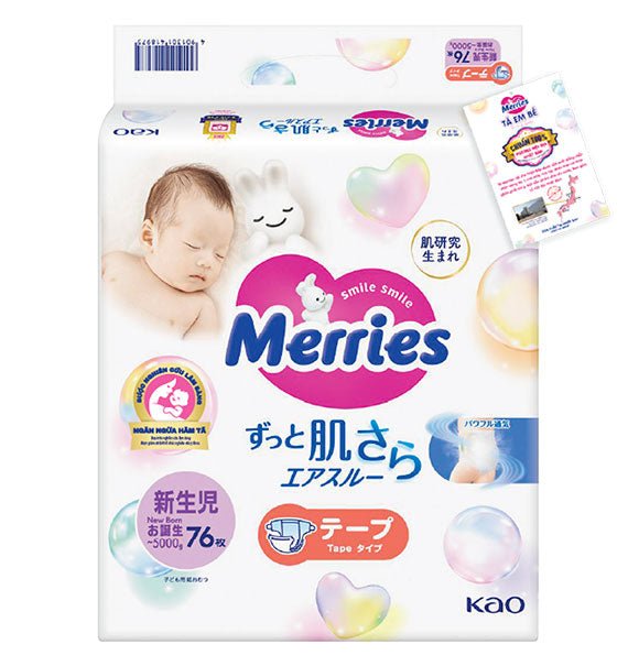 Merries Baby Swaddlers Diapers Gift Vietnam