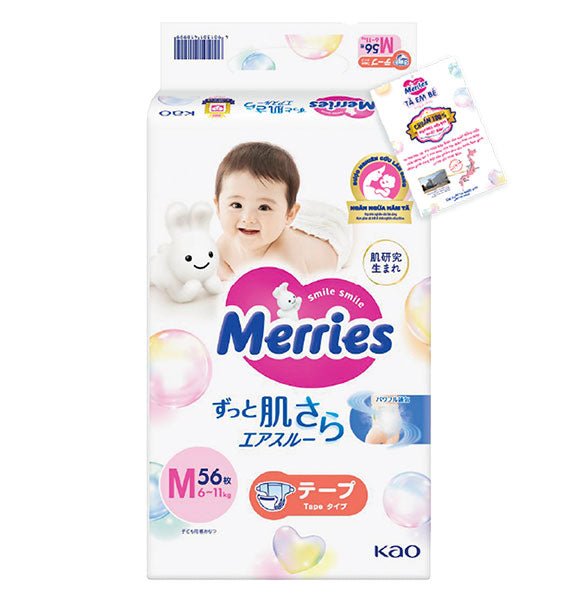 Merries Baby Swaddlers Diapers Size M Vietnam