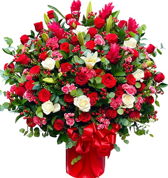Merry Christmas Flower Basket Vietnam