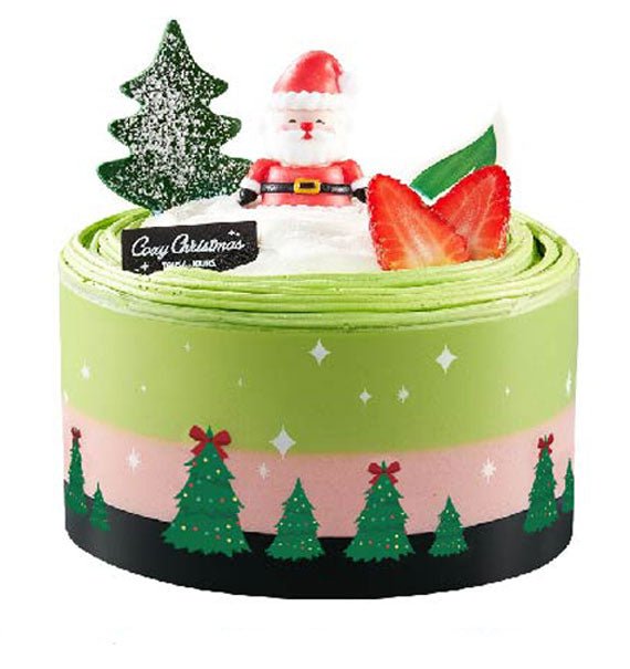 merry matcha santa mousse xmas cake vietnam