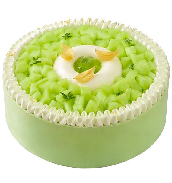 Minty Melon Mousse Cake Vietnam