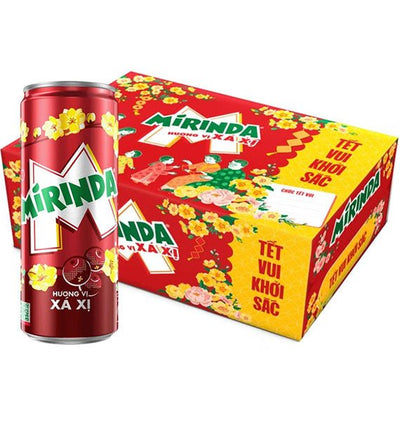 Mirinda Sassafras Flavor Soft Drink Tet 2026 - HCM ONLY