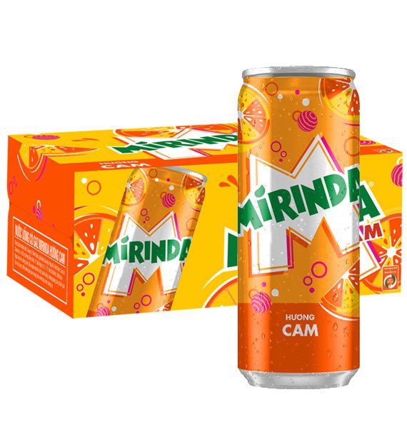 Mirinda Soft Drink Orange Flavour