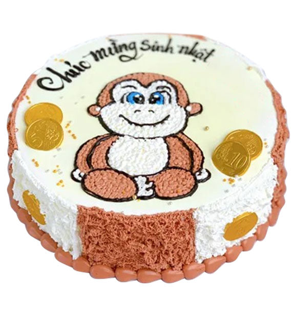 Monkey Birthday Cake Vietnam