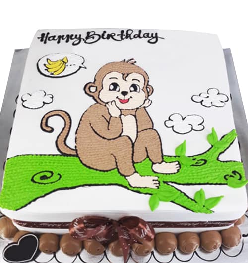 Monkey Birthday Cake Vietnam