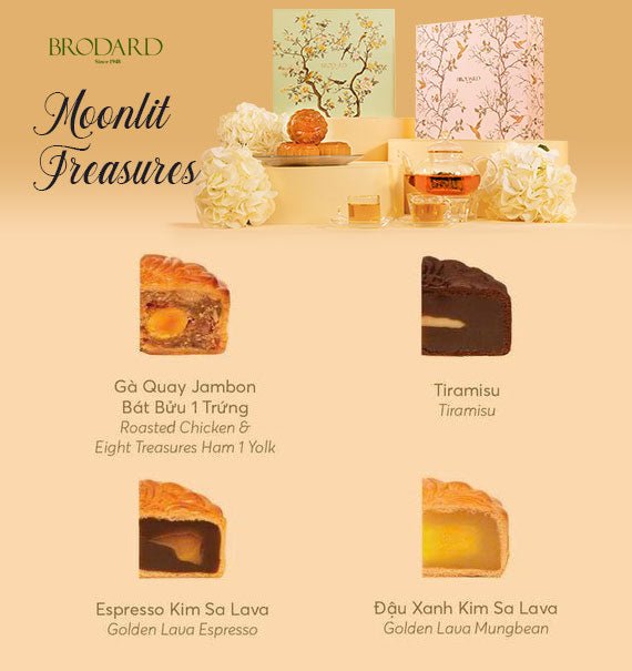 Moonlit Treasures Brodard Mooncake Vietnam 2025