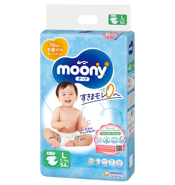 Moony Baby Swaddlers Diapers Size L Gift Vietnam