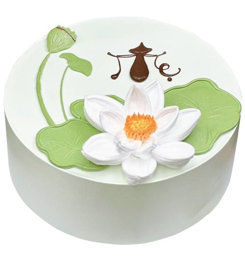 Mothers Day Cake With Lotus Vietnam