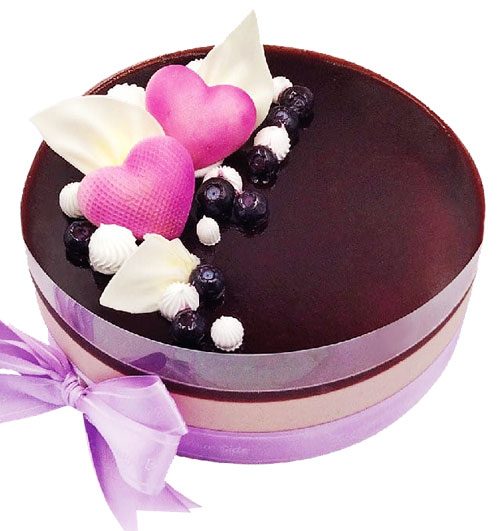 Mulberry Mousse Cake Vietnam
