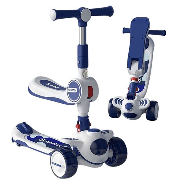 Multi-purpose Scooter 2in1 For Kids SK1308 Blue Vietnam