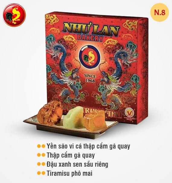 Nhu Lan Mooncake Vietnam 2025 Gift Box 17