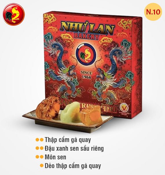 Nhu Lan Mooncake Vietnam 2025 Gift Box 10