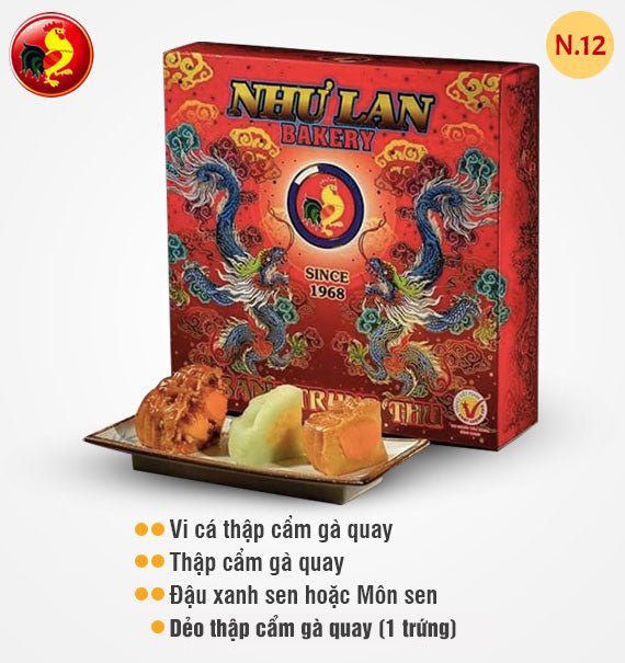Nhu Lan Mooncake Vietnam 2026 Gift Box 12