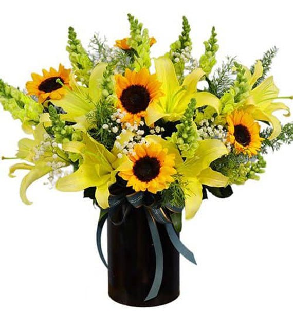 Office Desk Flowers Vietnam