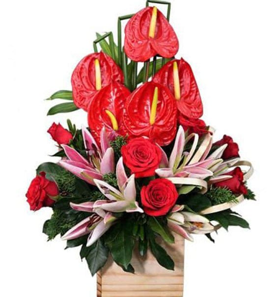 Office Reception Flowers Vietnam