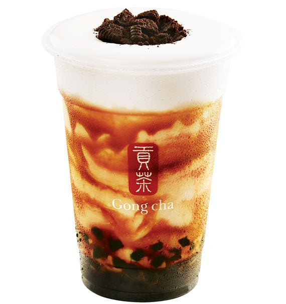 Okinawa Oreo Cream Milk Tea Gong Cha