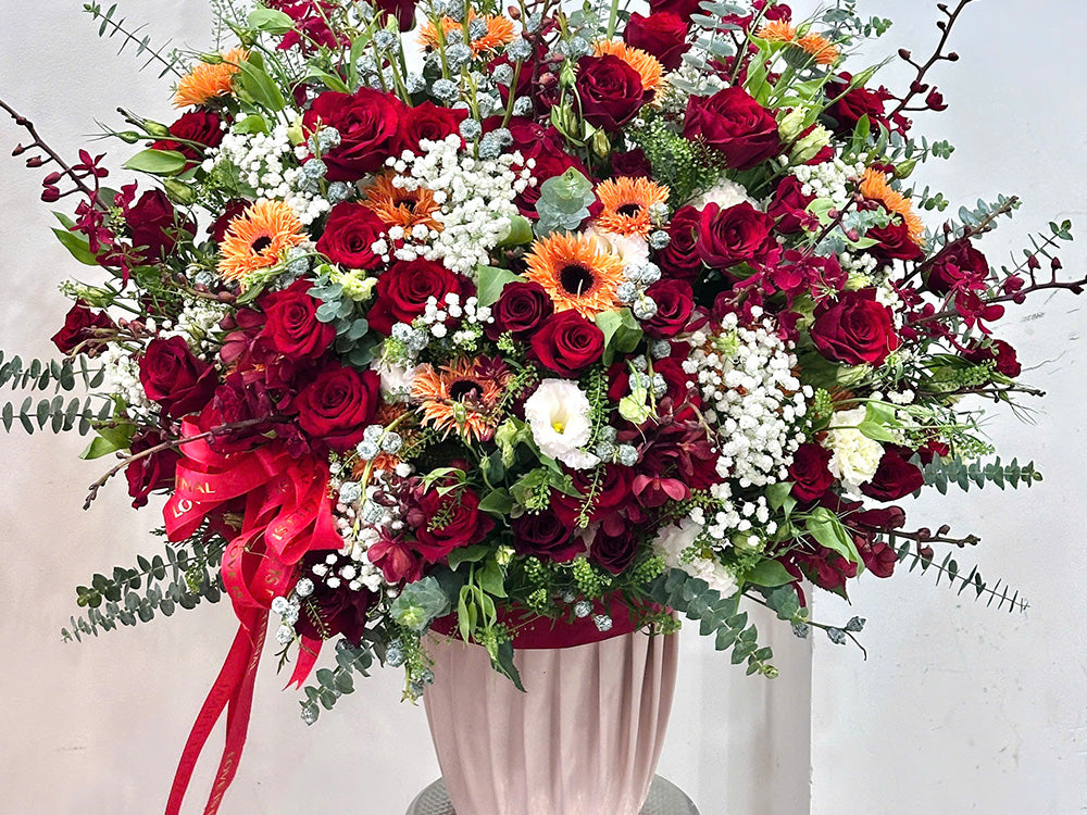 Opening Day Flower Basket