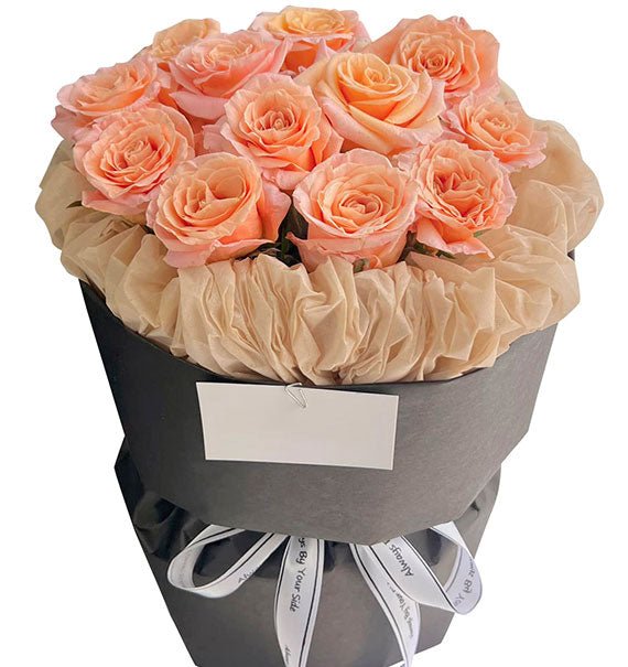 Orange Ecuadorian Roses Bouquet Vietnam