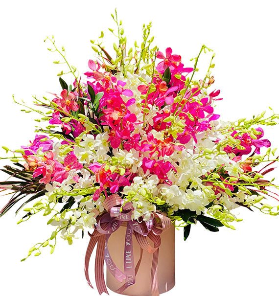 Orchid Gift Basket For Mom Vietnam