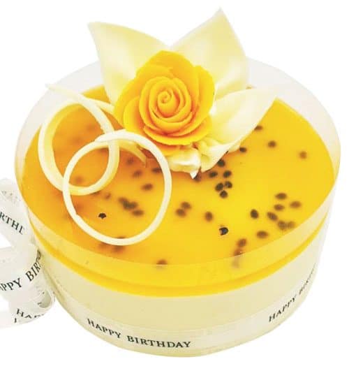 Passion Fruit Mousse Cake Vietnam