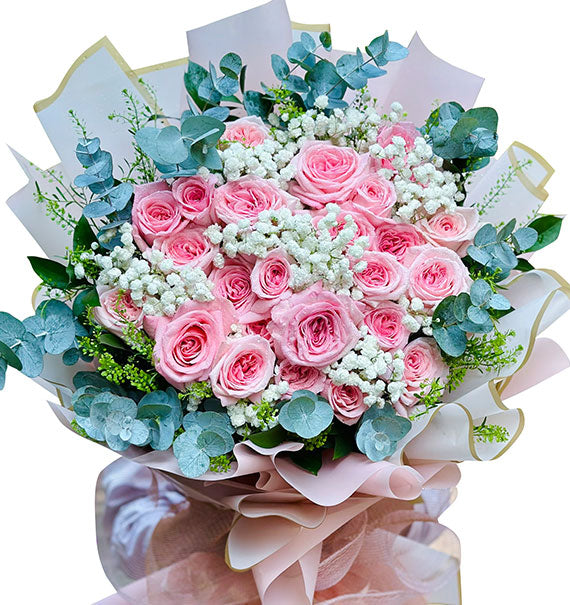 Pastel Heartbeat Valentine’s Roses Vietnam