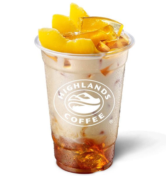 Peach Jelly Tea Highlands Coffee