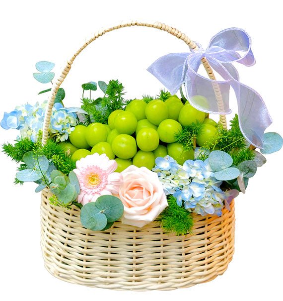 Peony Grape Basket For Valentine Vietnam