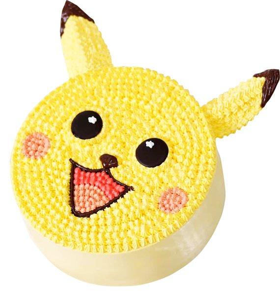 Pikachu Face Cake Vietnam