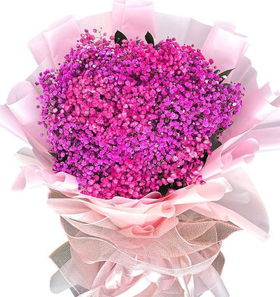 Pink Baby's Breath Bouquet