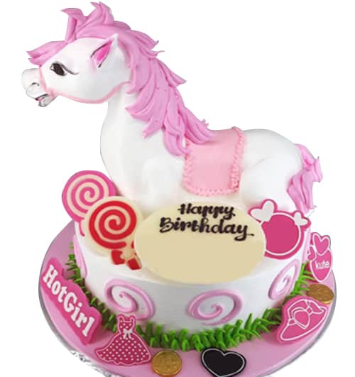 Pink Horse Cake Vietnam