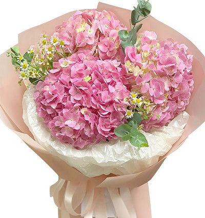 Pink Hydrangea Bouquet