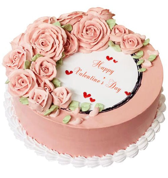 Pink Passion Delight Valentines Cakes Vietnam