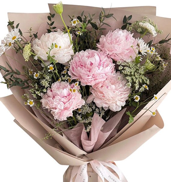 Pink Peony Bouquet Vietnam