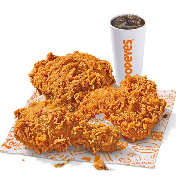 Popeyes Combo Crispy Chicken Popeyes Vietnam