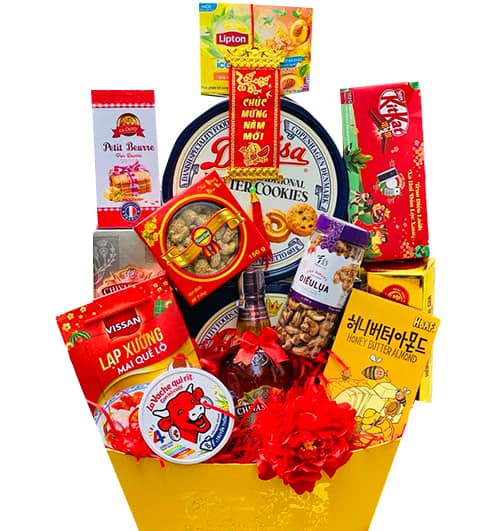 Premium Prosperity Basket Tet Hamper