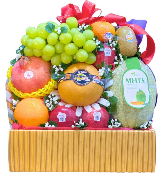 Premium Valentine Fruit Basket Vietnam