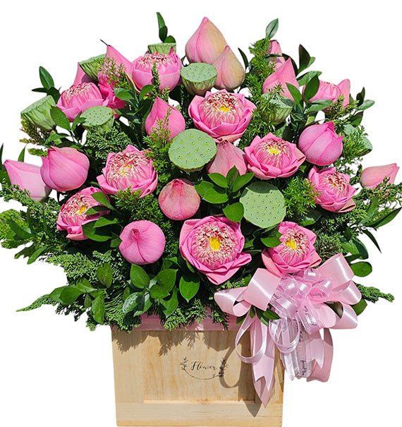 Prosperity Lotus Basket