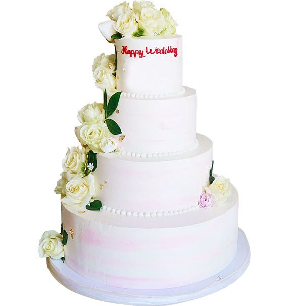 Pure White Bloom Cake Vietnam