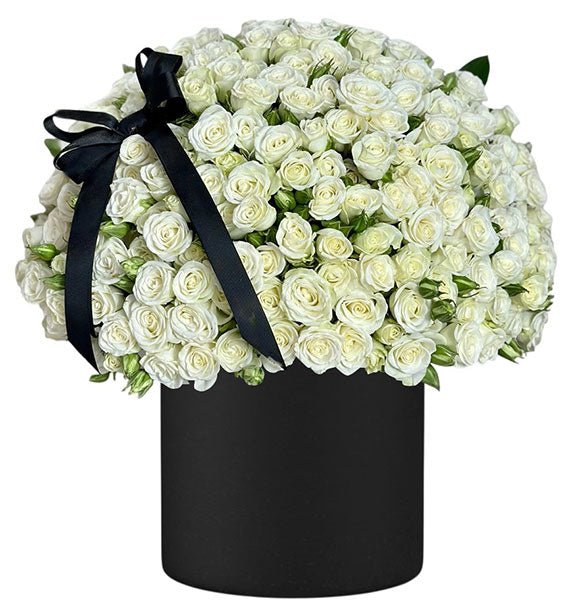Purity of White Spray Rose Box Vietnam