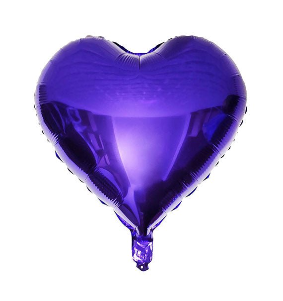 Purple Heart Shaped Foil 10in Balloon Gifts Vietnam