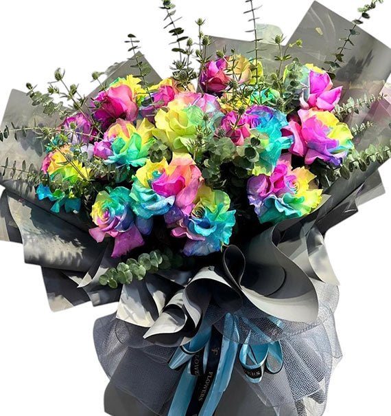 Rainbow Bliss Roses Vietnam