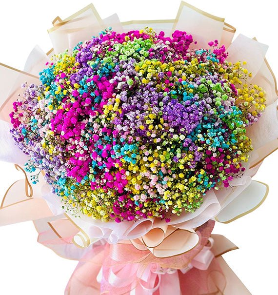 Rainbow Of Love Valentines Flowers Vietnam