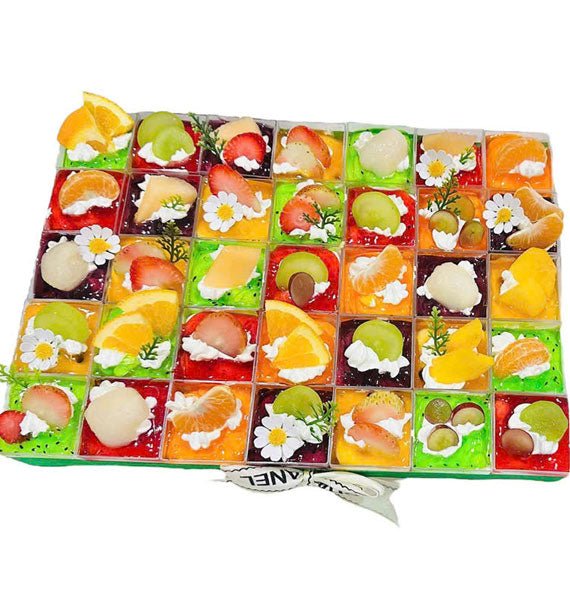 Rainbow Puff Cakes Vietnam