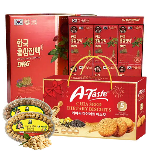 Red Bloom Combo Tet Gifts Vietnam