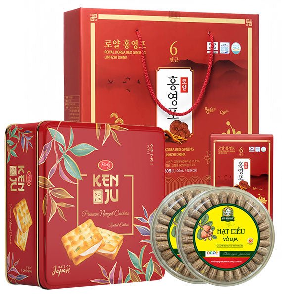 Red Bloom Combo Tet Gifts Vietnam