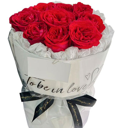 Red Ecuadorian Roses Bouquet (Pre-Order)
