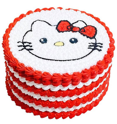 Red Kitty Cake