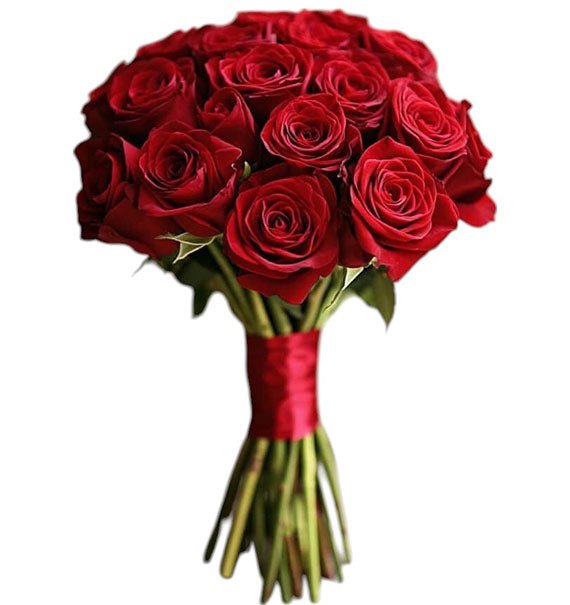 Red Rose Wedding Bouquet Vietnam