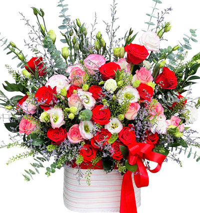 Rose Basket For Women’s Day