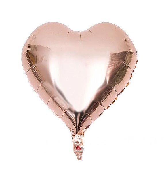 Rose Gold Heart Shaped Foil 10in Balloon Gifts Vietnam